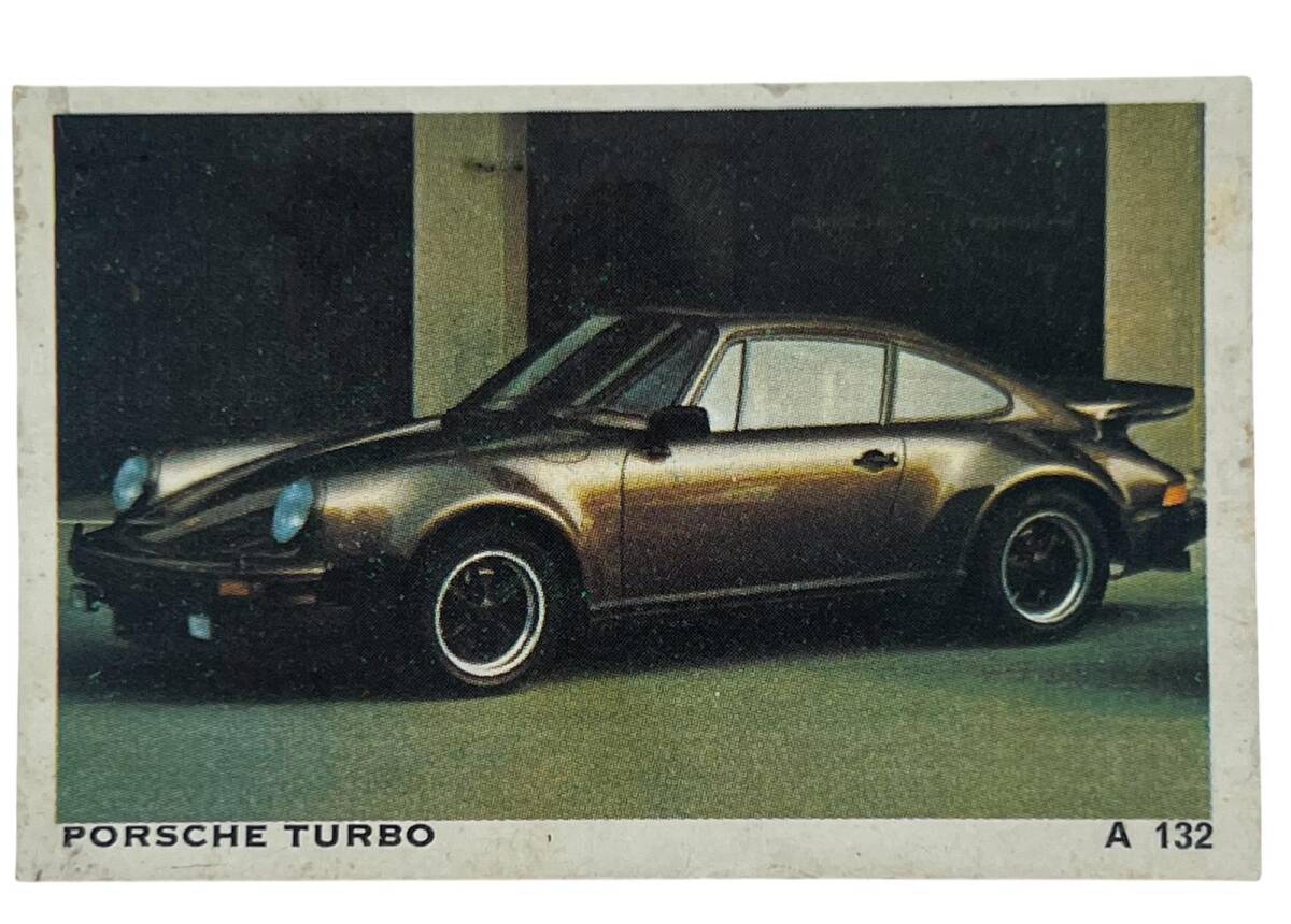 DANDY Sakızı Otomobiller Serisi PORSCHE TURBO No: A 132 # SKZ1650 - 1