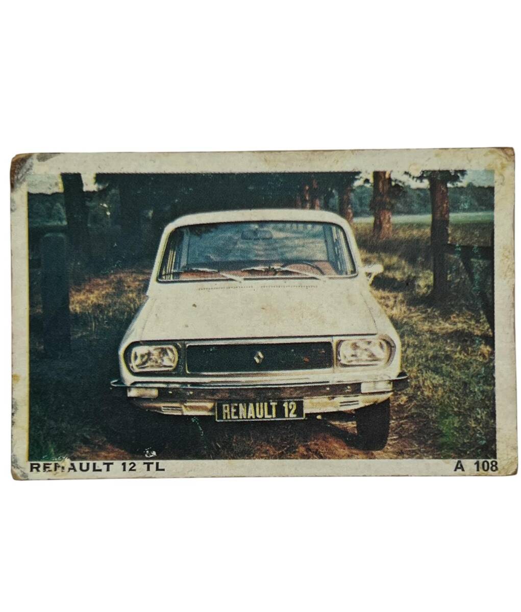 DANDY Sakızı Otomobiller Serisi RENAULT 12 TL No A 108 # SKZ1645 - 3
