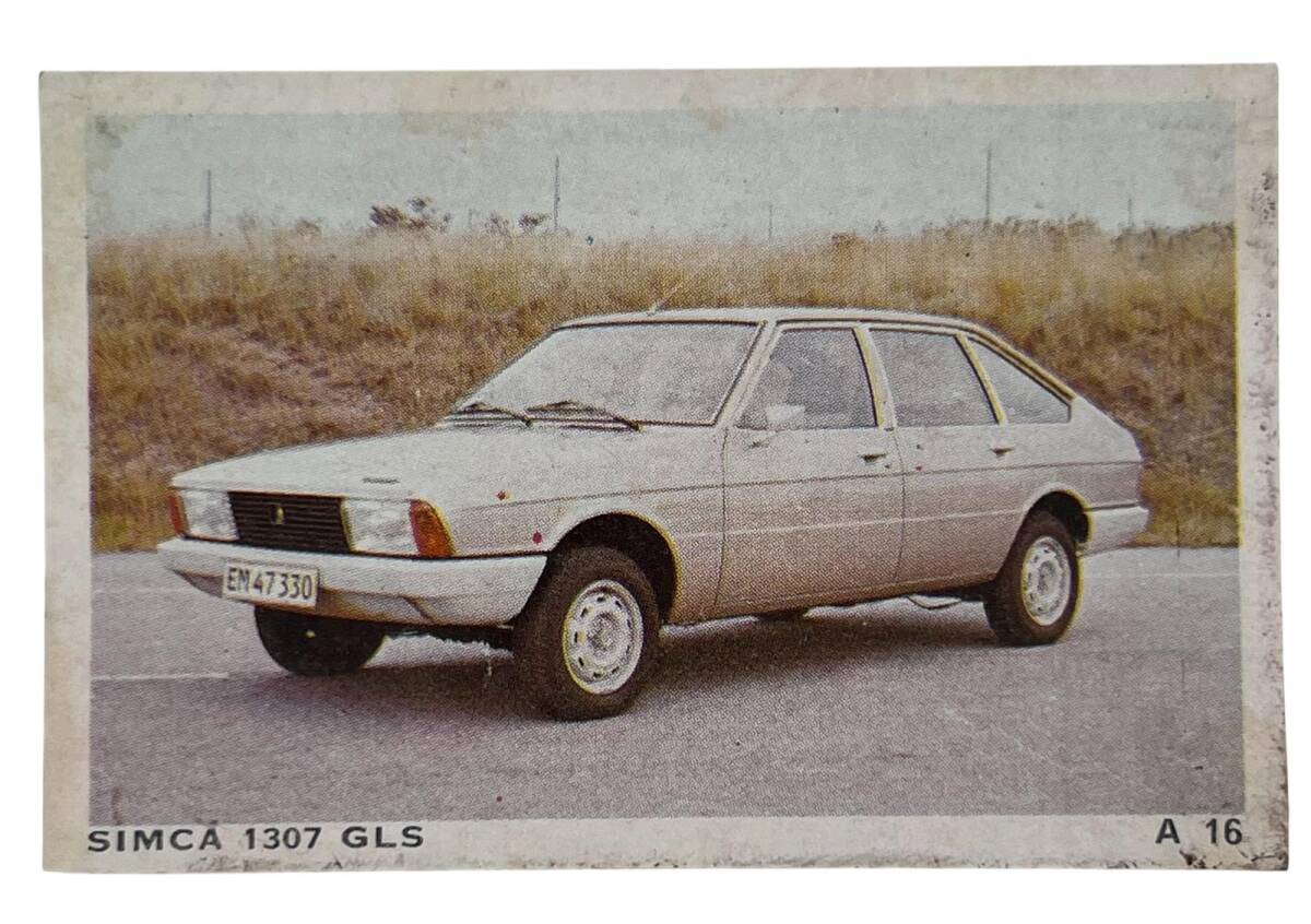 DANDY Sakızı Otomobiller Serisi -SIMCA 1307 GLS - No A 16 # SKZ1661 - 1