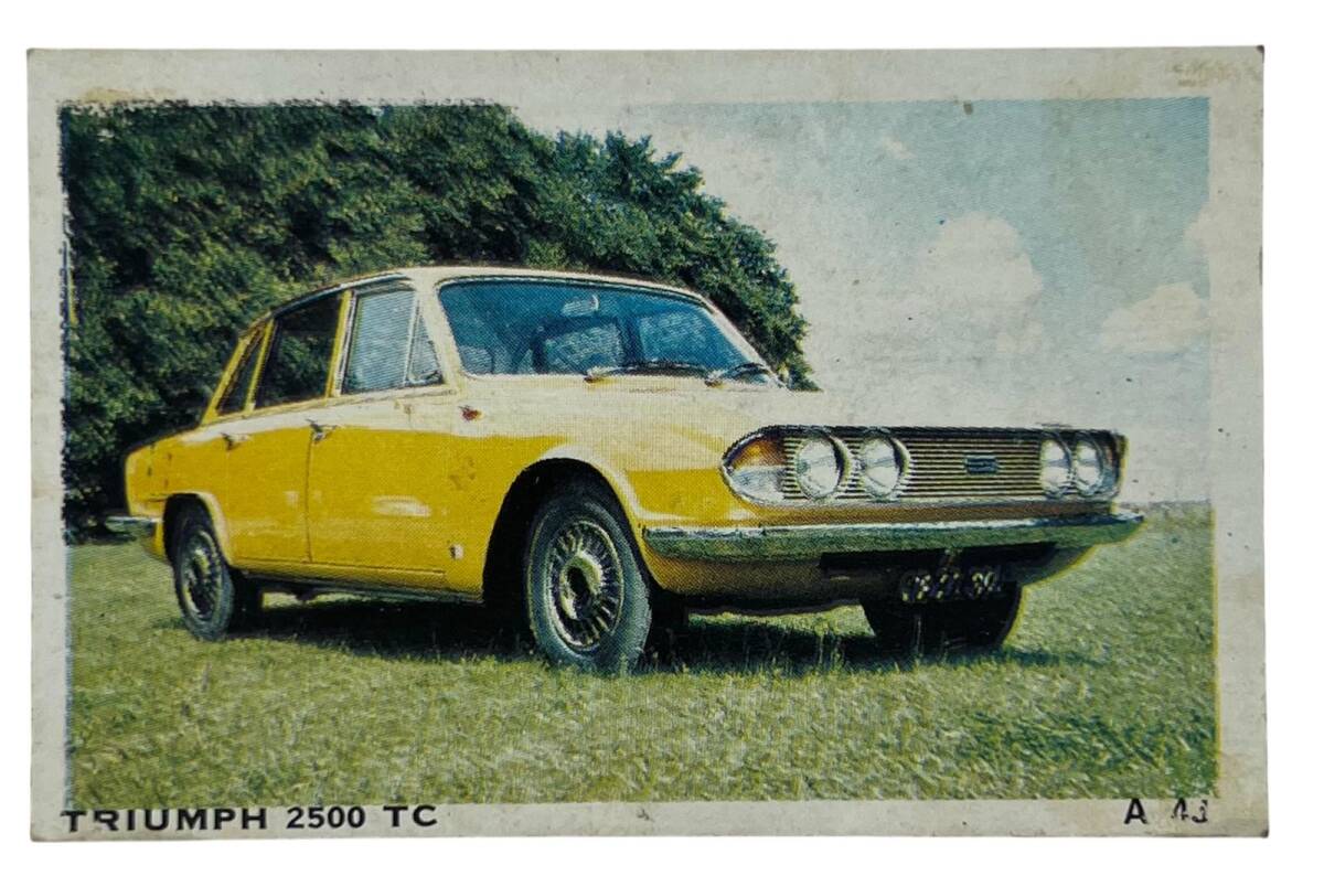 DANDY Sakızı Otomobiller Serisi -TRIUMPH 2500 TC - No A 43 # SKZ11707 - 3