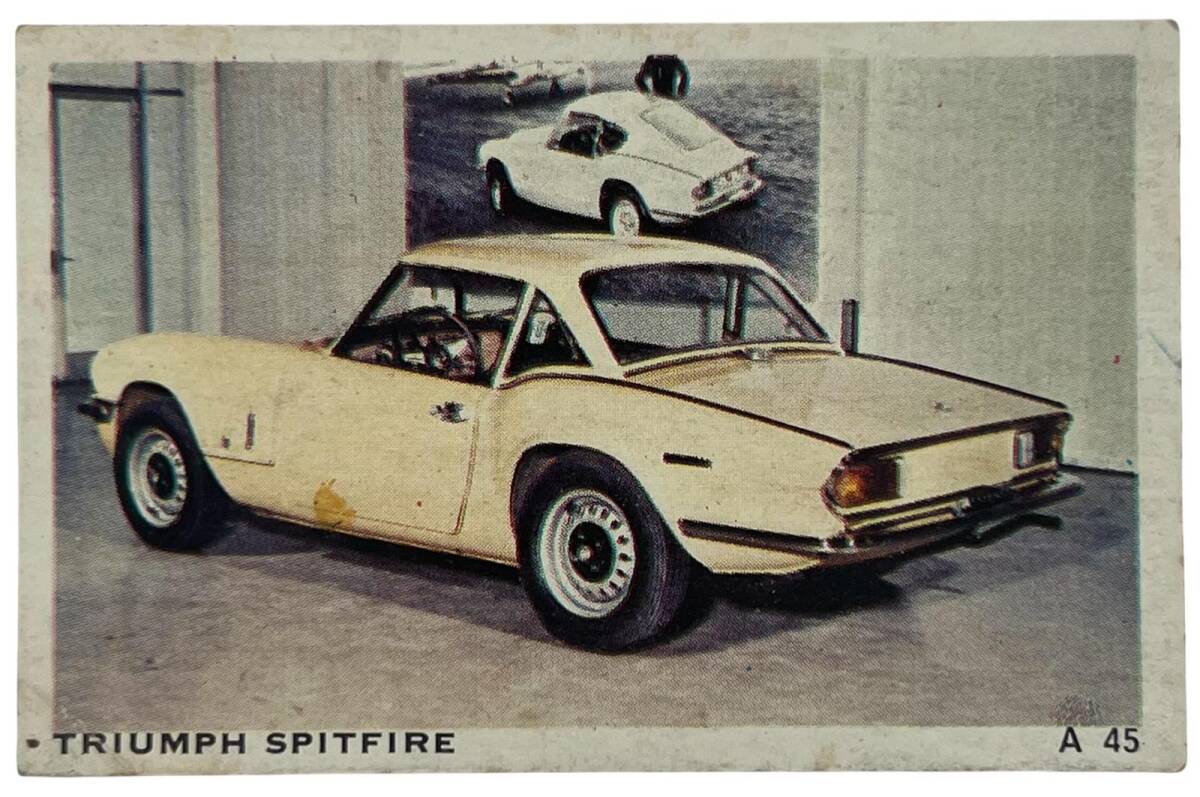 DANDY Sakızı Otomobiller Serisi -TRIUMPH SPITFIRE - No A 45 # SKZ11717 - 3