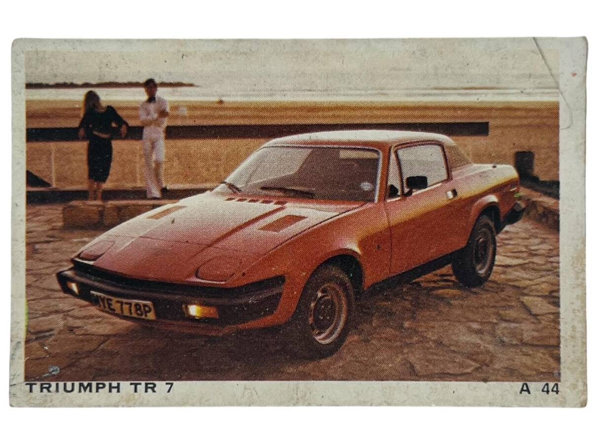DANDY Sakızı Otomobiller Serisi TRIUMPH TR 7 No: A 44 # SKZ1651 - 1