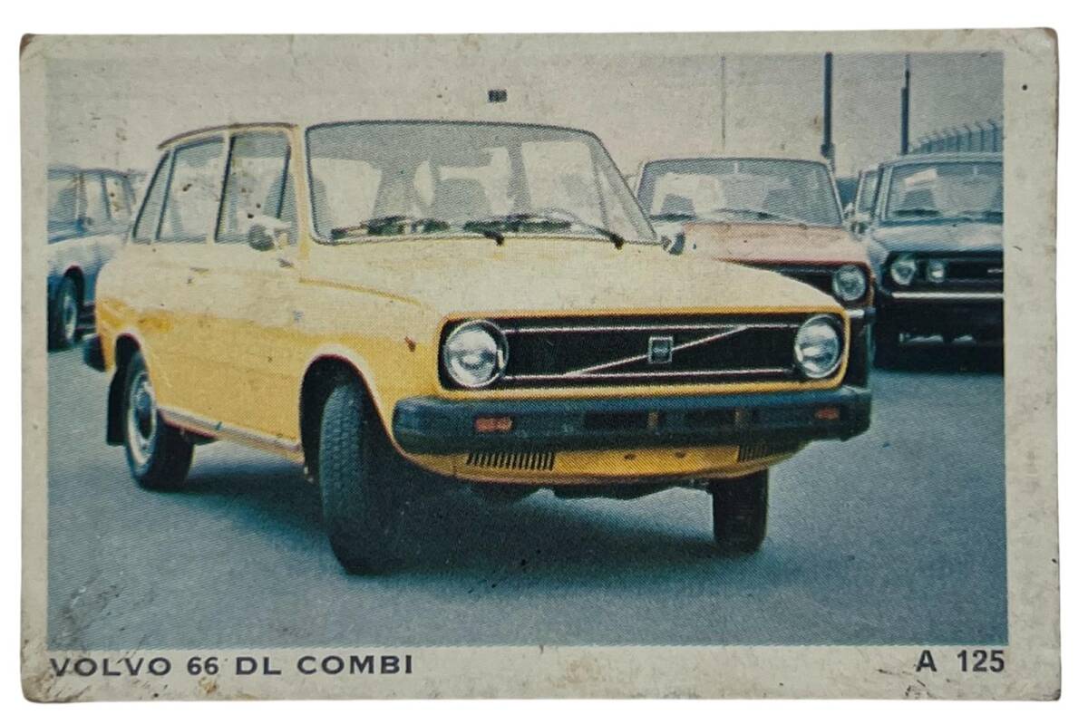 DANDY Sakızı Otomobiller Serisi -VOLVO 66 DL COMBI - No A 125 # SKZ11705 - 1