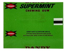 DANDY SUPERMINT Sakız Sarma Kağıdı Stickers # SKZ1735 - 1