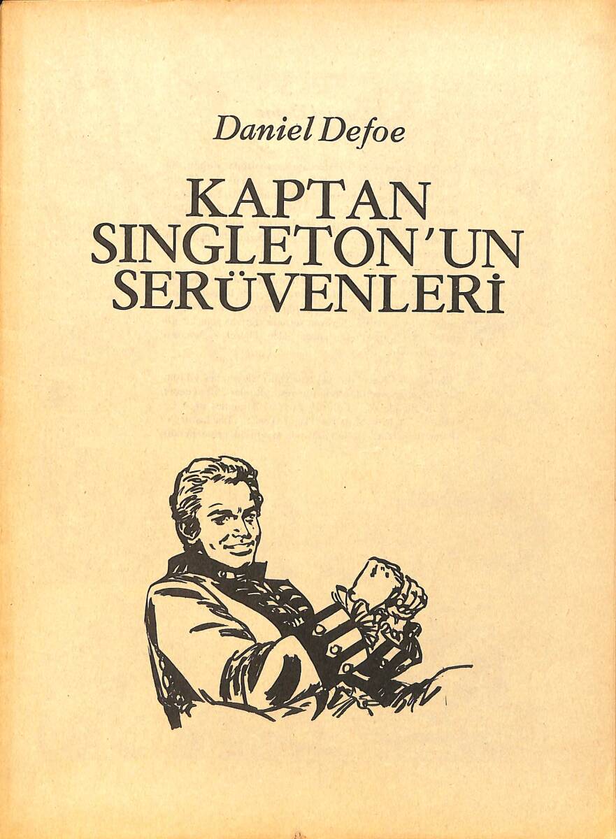 Daniel Defoe - Kaptan Singleton'un Serüvenleri Çizgi Roman NDR96514 - 1