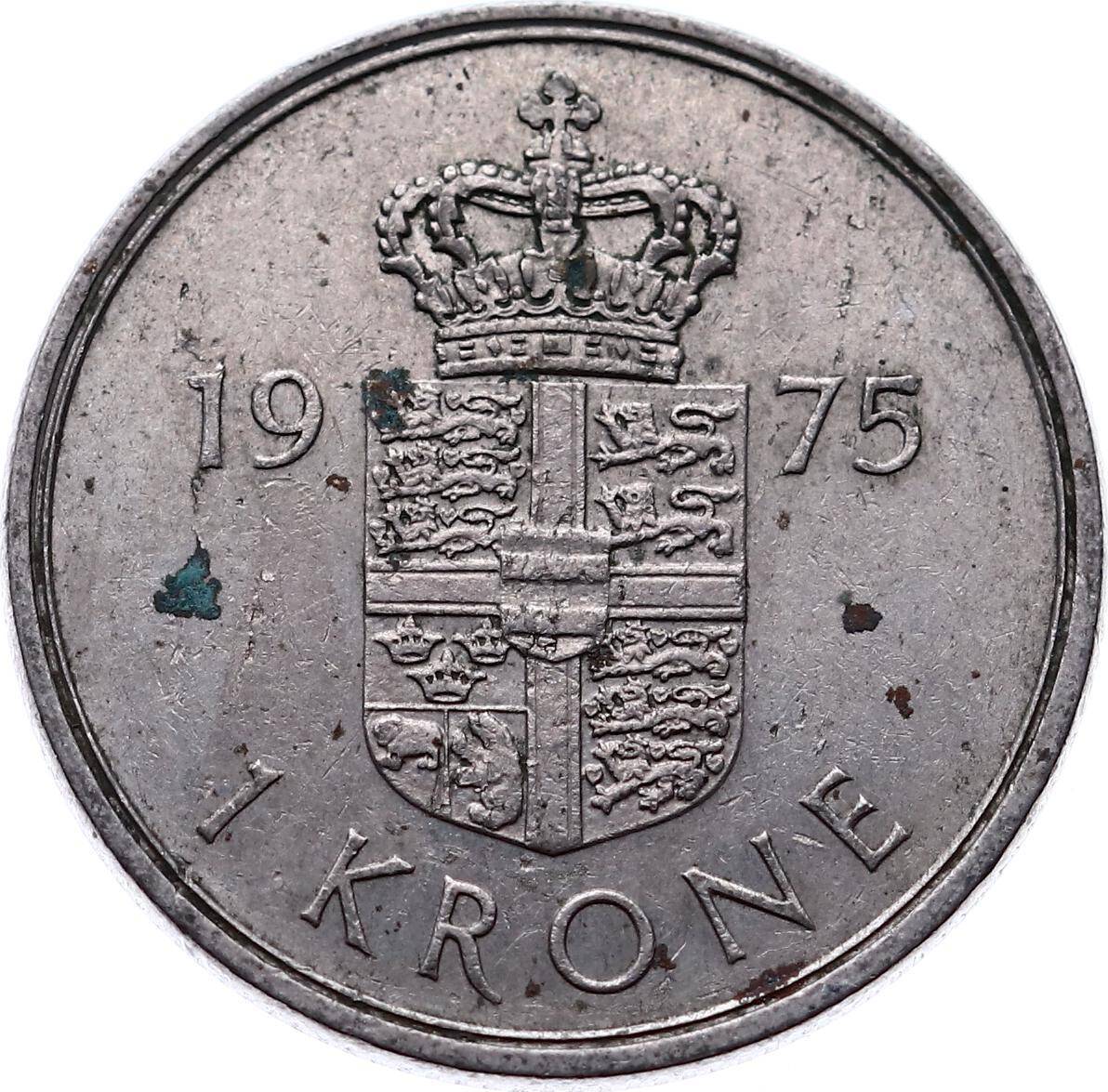 Danimarka 1 Kron 1975 ÇT YMP5813 - 1