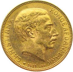 Danimarka 20 Kron *Christian X* ÇİL YMP10796 #937 - 1