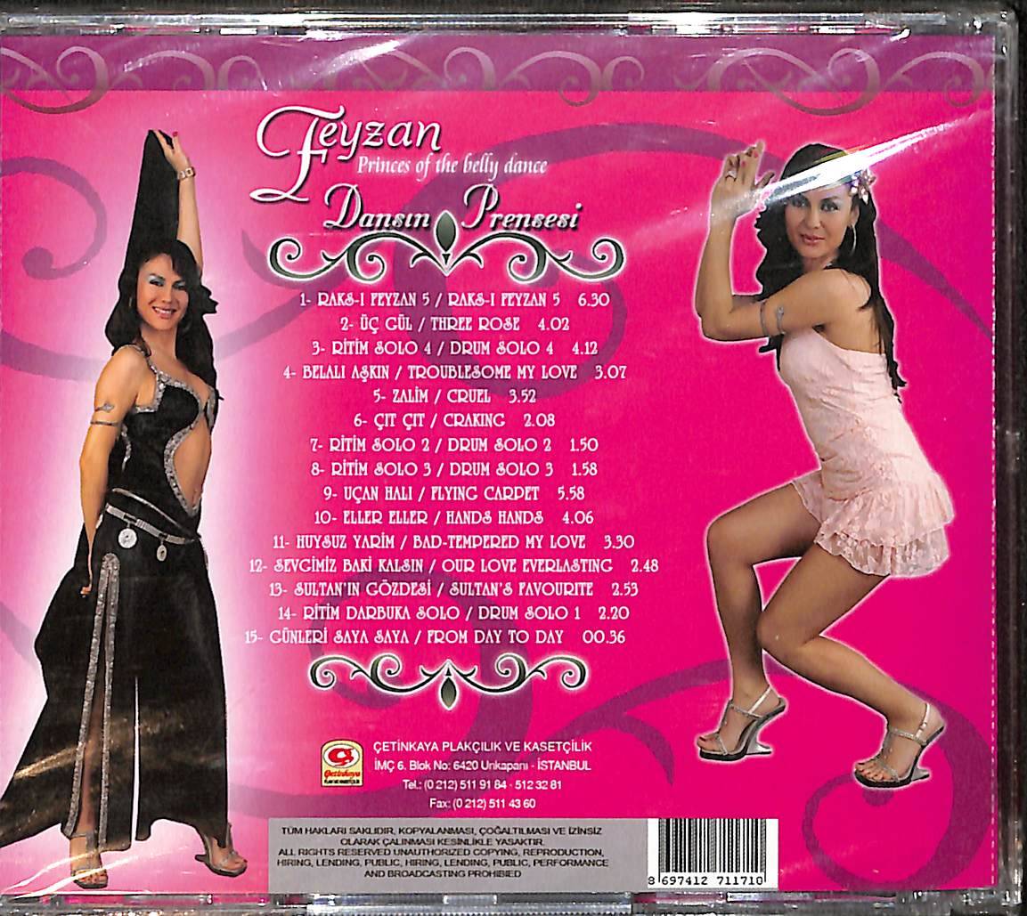 Dansın Prensesi Feyzan CD (Sıfır) CD4195 - 2