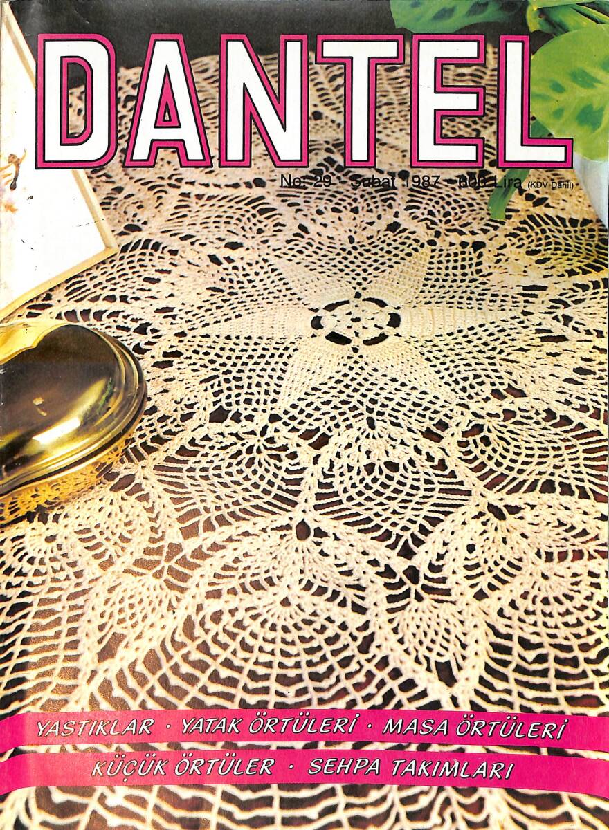 Dantel Dergisi Şubat 1987 Sayı 29 NDR92767 - 1