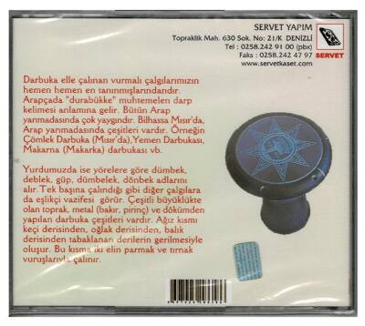 Darbuka Eğitim Metodu 2 VCD Müzik CD108 - 4