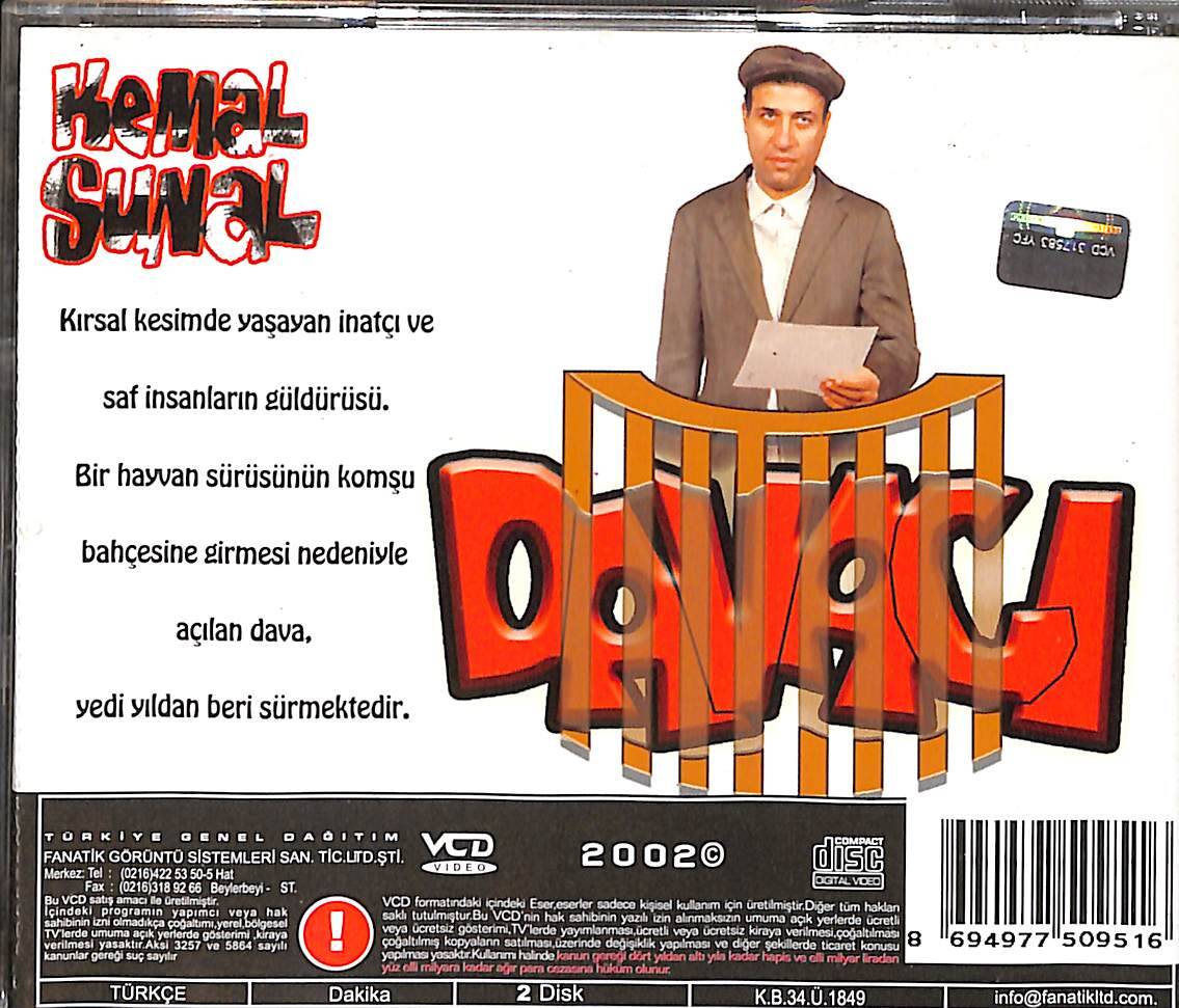 Davacı - Kemal Sunal VCD Film (İkinci El) VCD27683 - 2