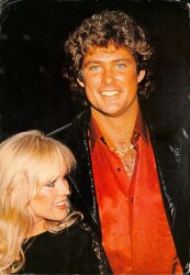 David Hasselhoff Büyük Boy Kartpostal KRT18872 - Gökçekoleksiyon