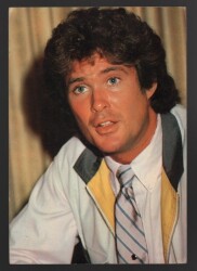 David Hasselhoff Büyük Boy Kartpostal KRT4744 - Gökçekoleksiyon