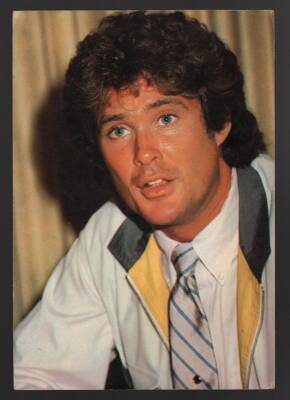 David Hasselhoff Büyük Boy Kartpostal KRT4744 - 1