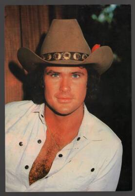 David Hasselhoff Büyük Boy Kartpostal KRT4750 - 1