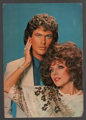 David Hasselhoff Büyük Boy Kartpostal KRT4751 - 1
