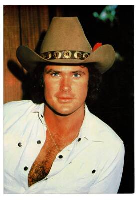David Hasselhoff Büyük Boy Kartpostal KRT9179 - 1
