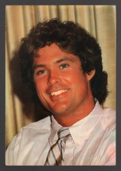 David Hasselhoff Büyükboy Kartpostal KRT4982 - Gökçekoleksiyon