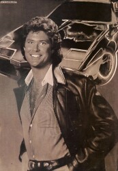 David Hasselhoff Kara Şimşek Kartpostal KRT19412 - Gökçekoleksiyon