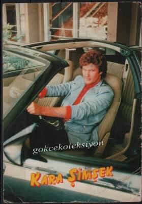 David Hasselhoff (Kara Şimşek) Kartpostal KRT3517 - 1