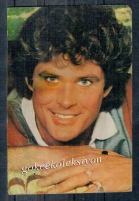 David Hasselhoff (Kara Şimşek) Kartpostal KRT3522 - 1