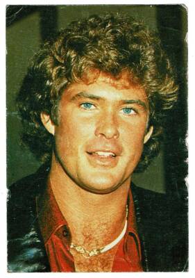 David Hasselhoff Kartpostal KRT3516 - 1