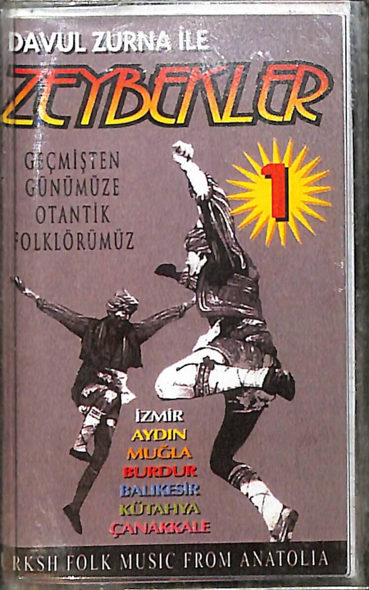 Davul Zurna İle Zeybekler 1 Kaset (Sıfır Kaset) KST29452 - 1