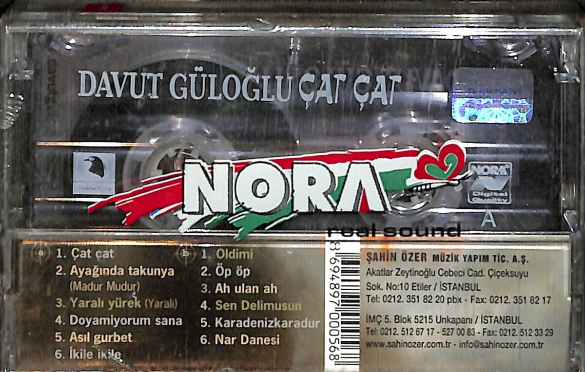 Davut Güloğlu - Çat Çat Kaset (Sıfır) KST26739 - 2