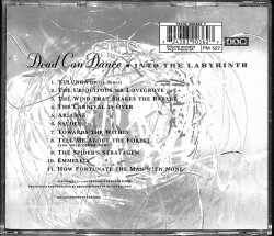 Dead Can Dance - Into The Labyrinth CD (İkinci El) CD5140 - 2