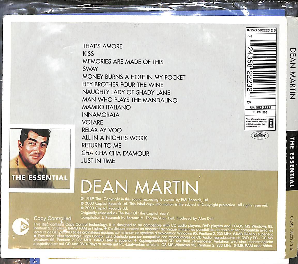 Dean Martin - The Essential CD İkinci El CD5884 - 2