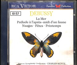 Debussy - La Mer / Prèlude À L'Après-Midi D'Un Faune / Nuages / Fêtes / Printemps CD (İkinci El) CD5526 - 1
