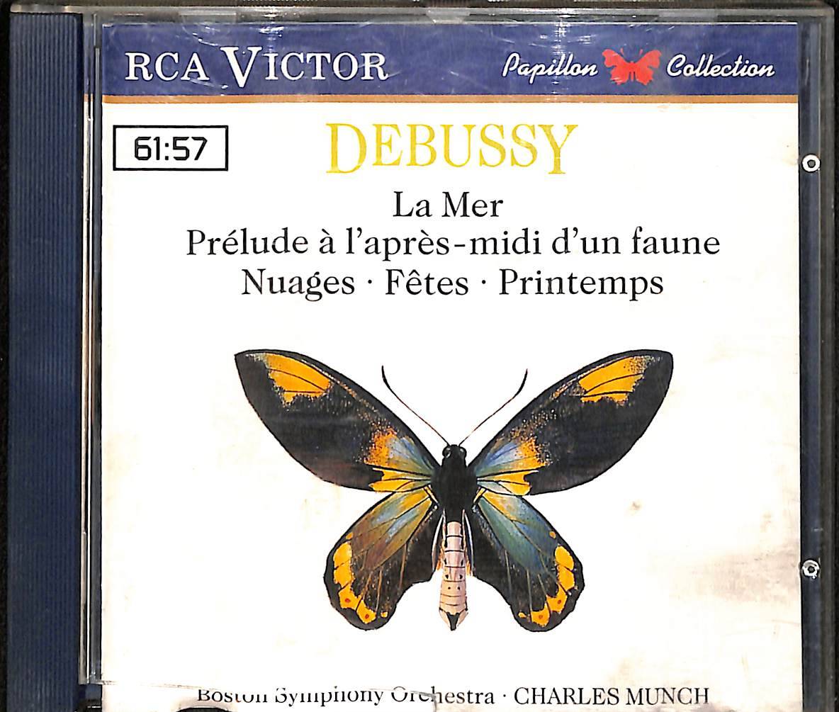 Debussy - La Mer / Prèlude À L'Après-Midi D'Un Faune / Nuages / Fêtes / Printemps CD (İkinci El) CD5526 - 1
