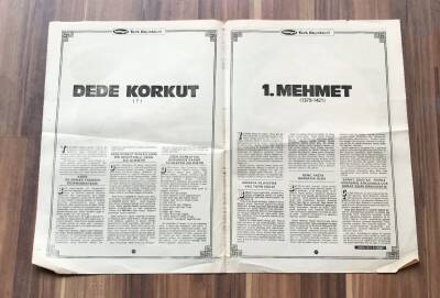 Dede Korkut - Birinci Mehmet Büyük Boy Poster GZ119366 - 2