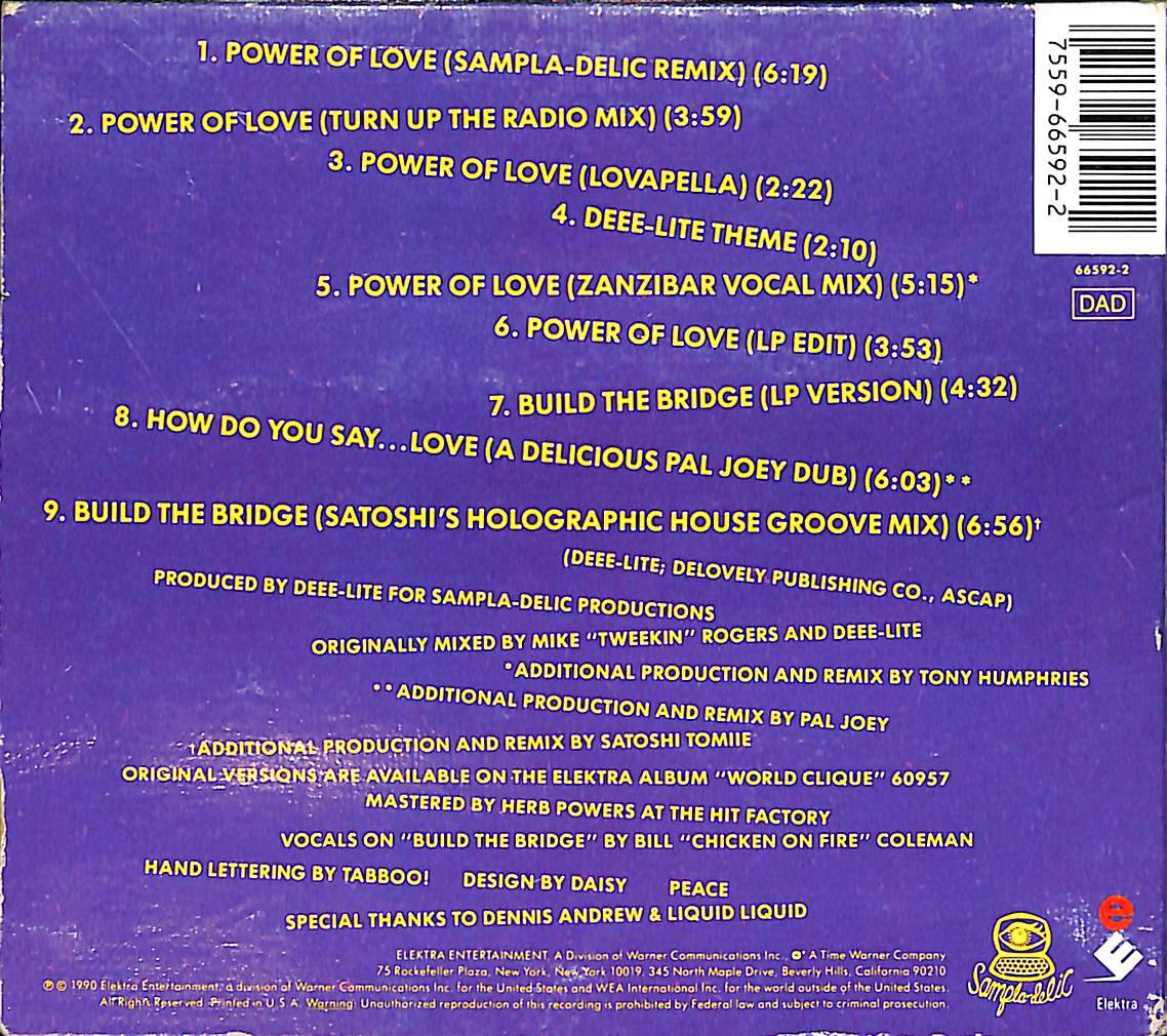 Deee-Lite - Power of Love CD (İkinci El) CD4124 - 3