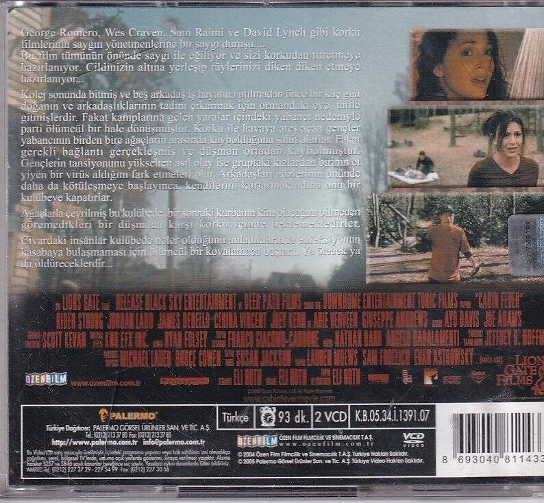 Dehşetin Gözleri VCD Film VCD8999 - 2