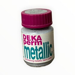 DEKA Perm Metallıc 21-96 Metallic Silber - Kumaş Boyası AOB8873 - 2