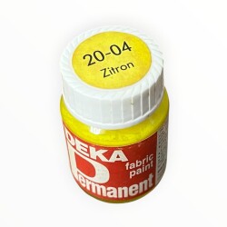 DEKA Permanent 20-04 Zitron - Kumaş Boyası AOB8865 - Gökçekoleksiyon
