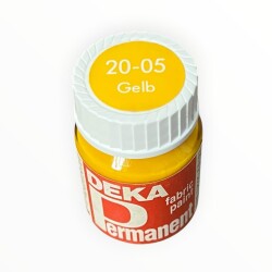 DEKA Permanent 20-05 Gelb - Kumaş Boyası AOB8863 - Gökçekoleksiyon