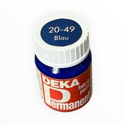 DEKA Permanent 20-49 Blau - Kumaş Boyası AOB8861 - Gökçekoleksiyon