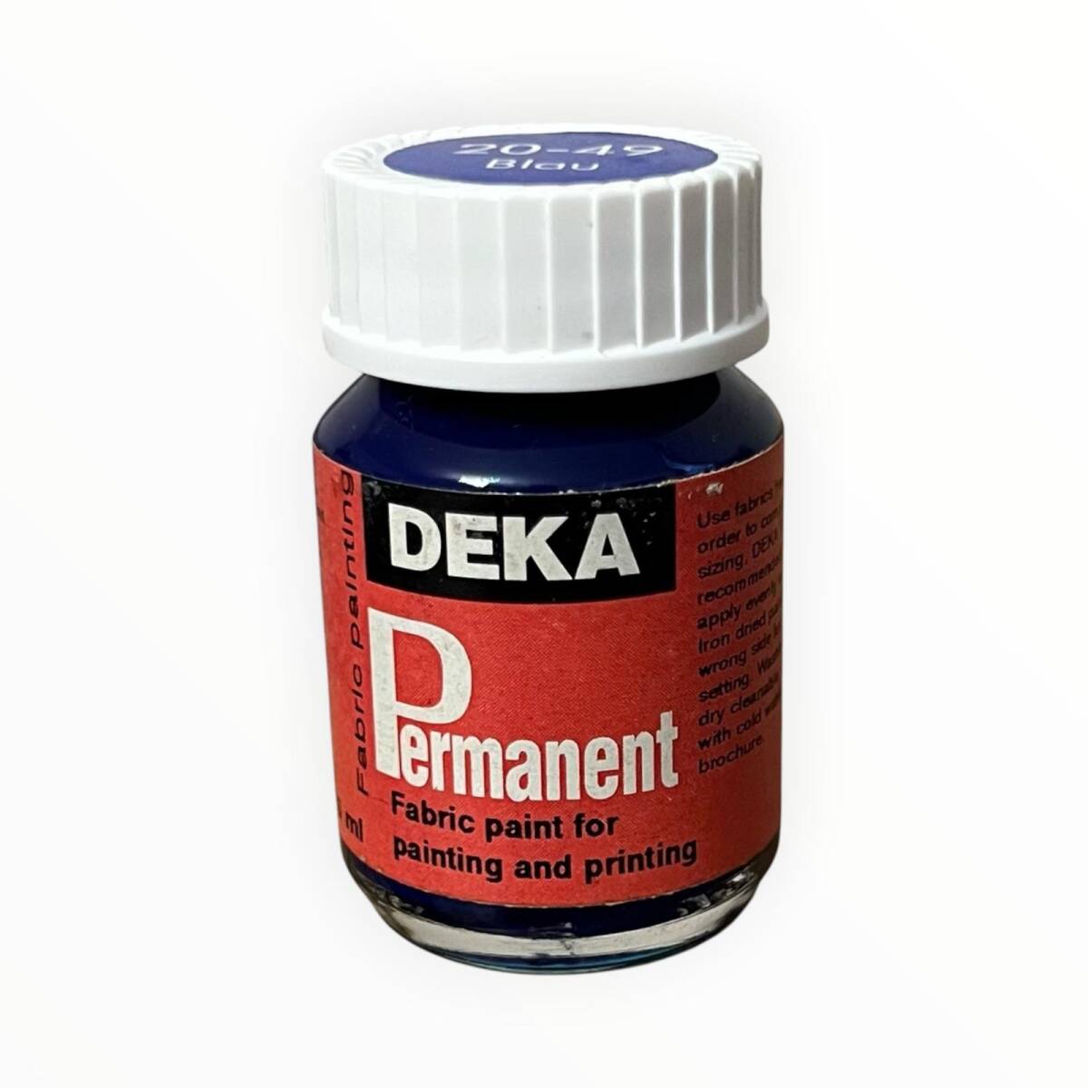 DEKA Permanent 20-49 Blau - Kumaş Boyası AOB8871 - 2