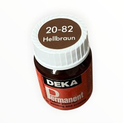 DEKA Permanent 20-82 Hellbraun - Kumaş Boyası AOB8869 - Gökçekoleksiyon