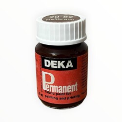 DEKA Permanent 20-82 Hellbraun - Kumaş Boyası AOB8869 - 2