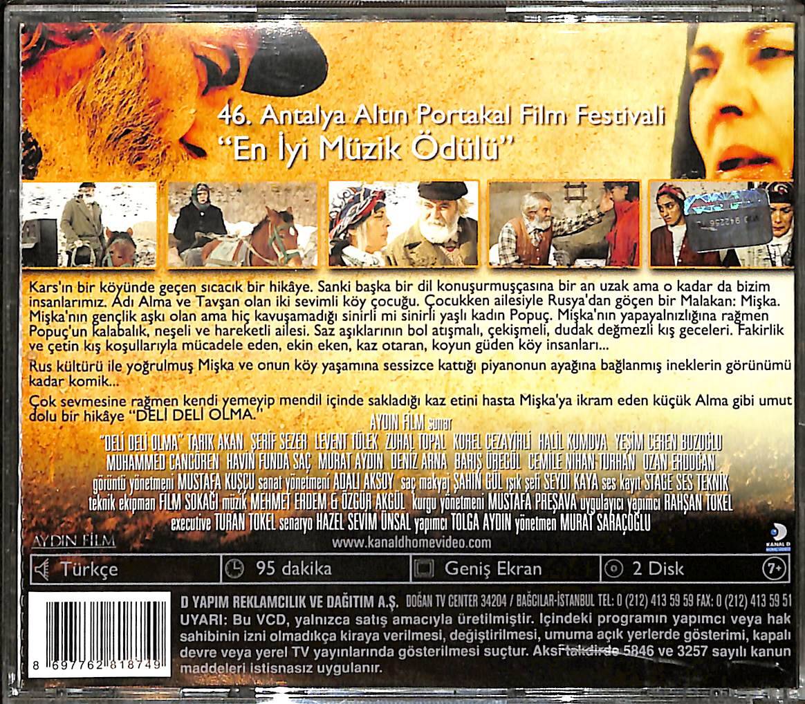Deli Deli Olma Orijinal VCD Film ' Tarık Akan - Şerif Sezer ' VCD28665 - 2