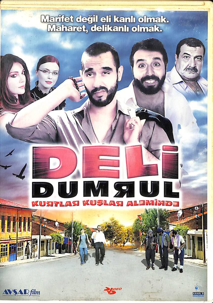 Deli Dumrul: Kurtlar Kuşlar Aleminde – Orijinal DVD (İkinci El) * Emir Benderlioğlu, Sema Öztürk, Mustafa Üstündağ, Arzu Yanardağ - 2010 * DVD2980 - 1