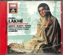 Delibes – Lakmé – EMI Studio – Opera Highlights (İkinci El) CD5204 - 1