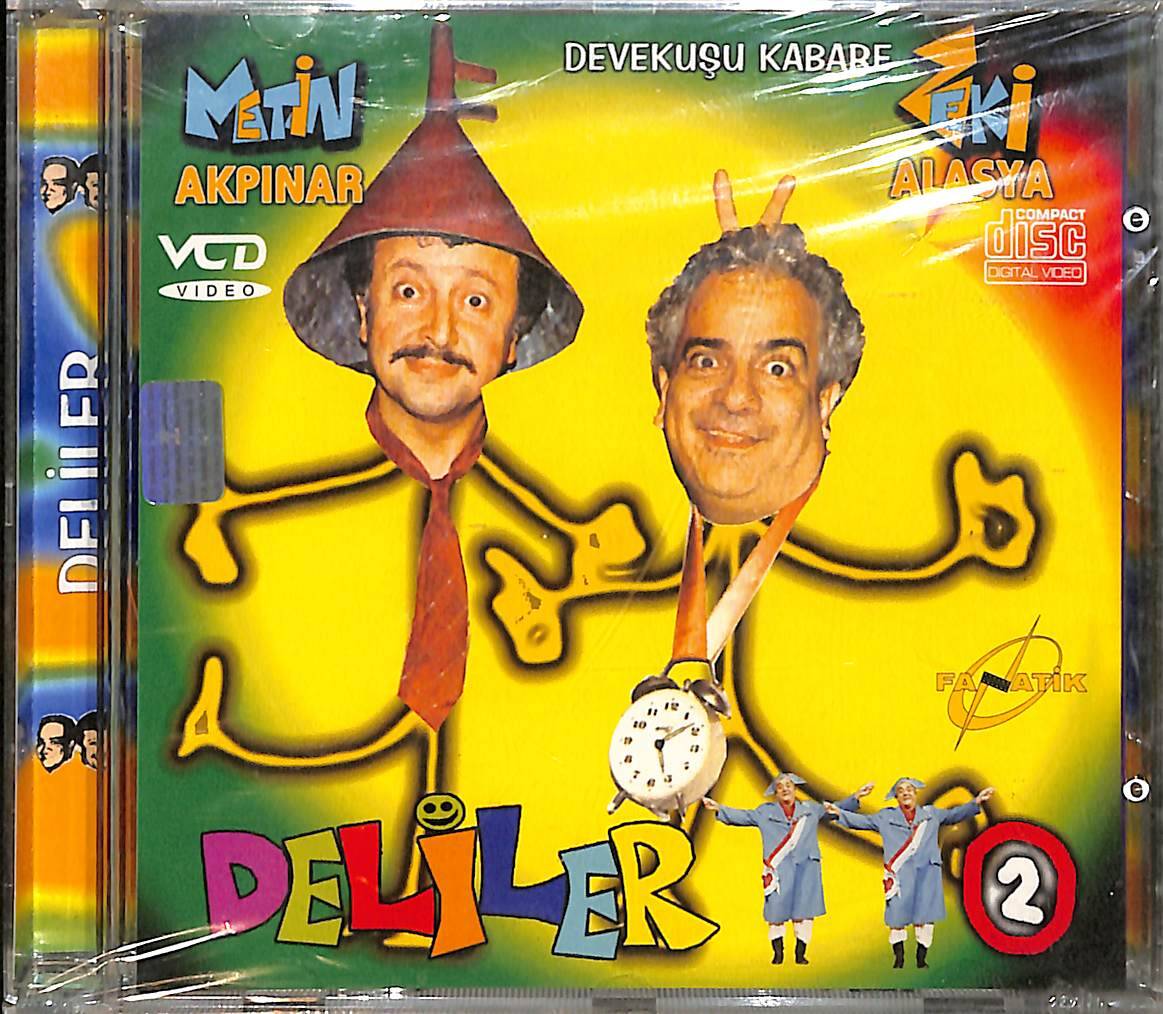Deliler (1988) 2. Bölüm Orijinal VCD Film VCD29011 - 1