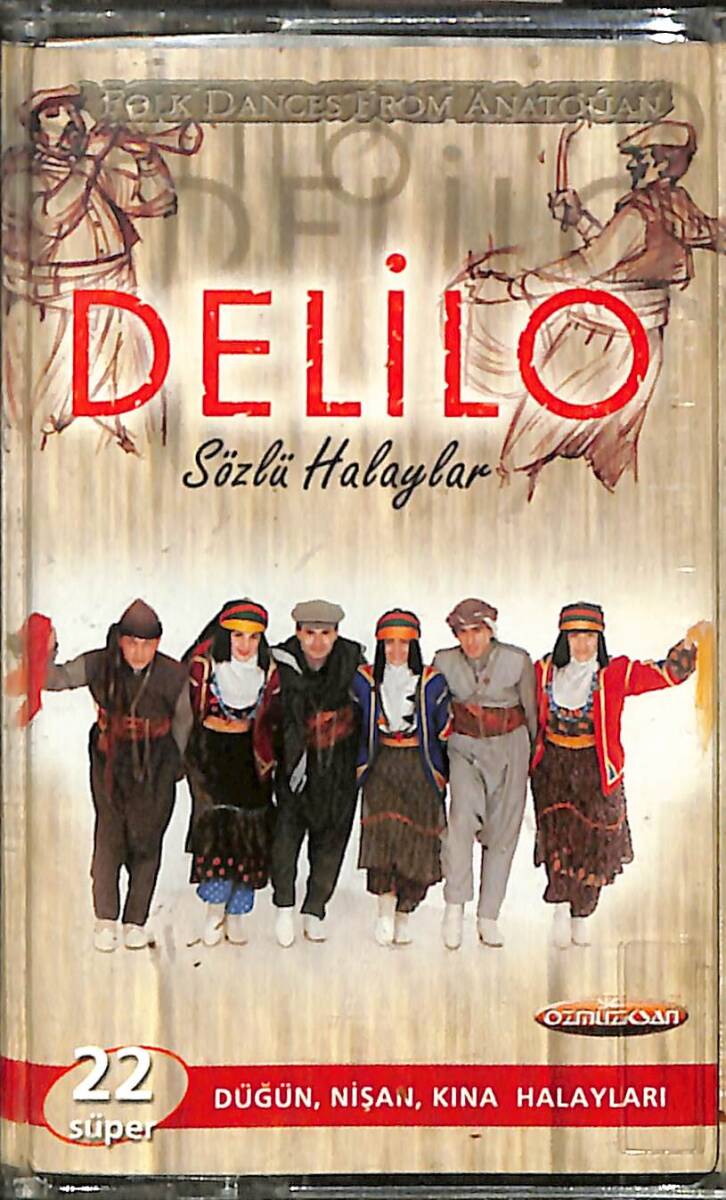 Delilo - Sözlü Halaylar Kaset (İkinci El) KST28365 - 1