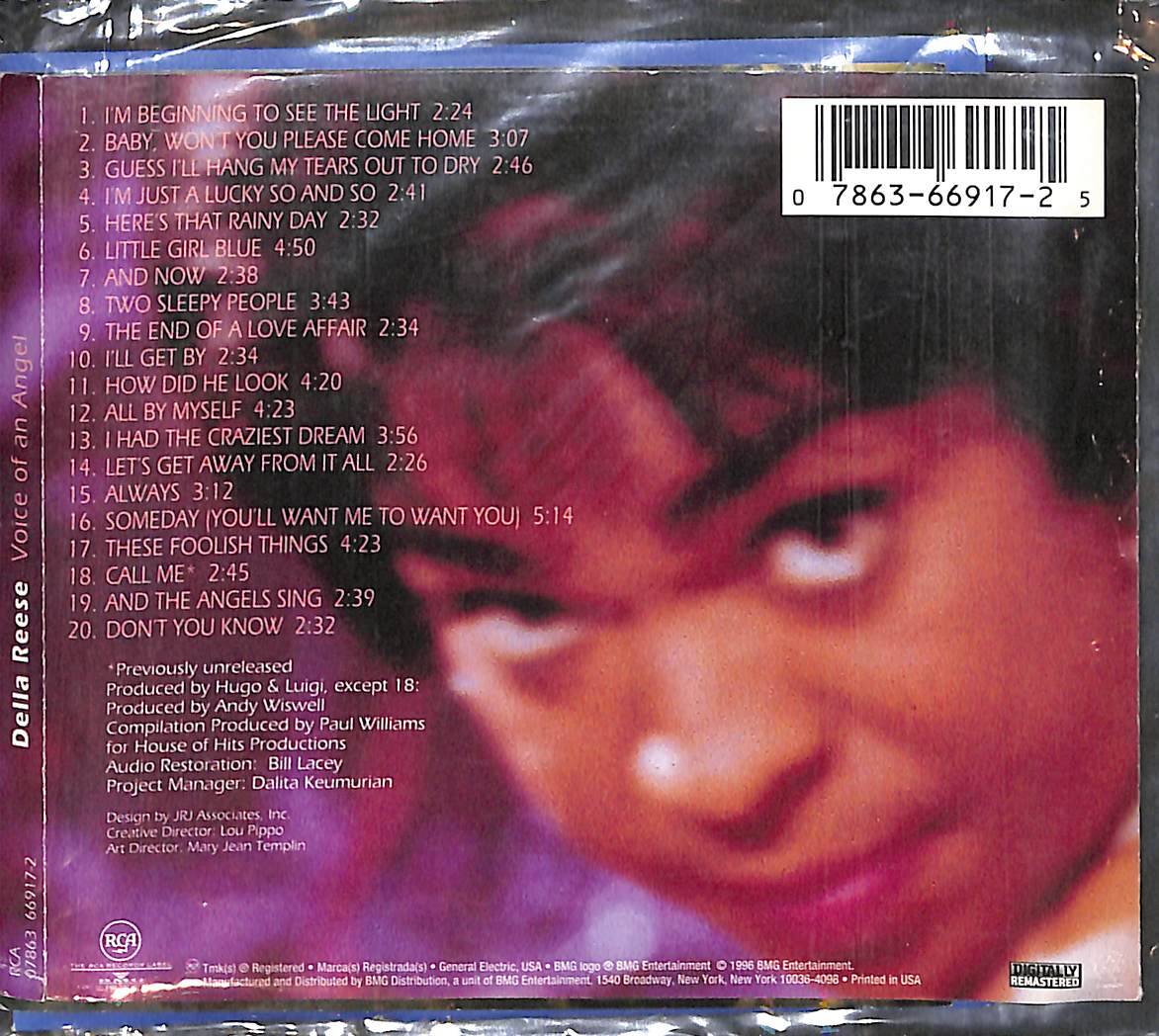 Della Reese - Voice Of An Angel CD (İkinci El) CD5847 - 2