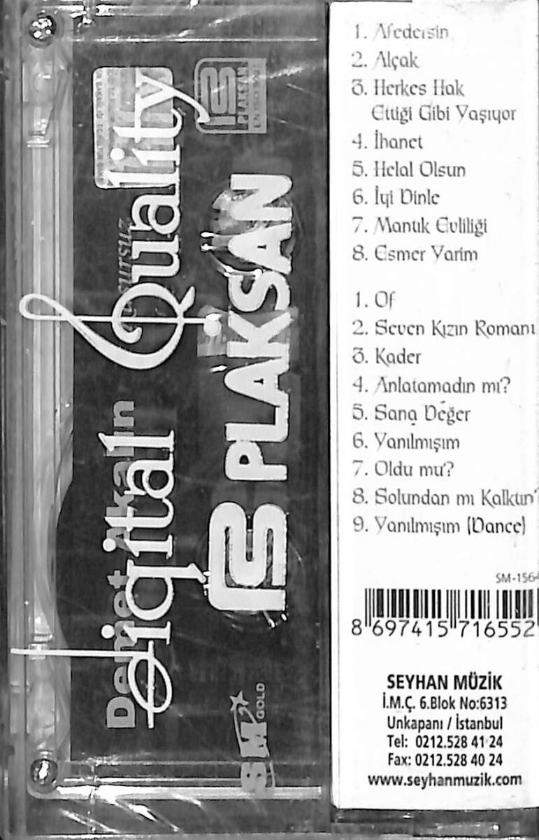 Demet Akalın - Kusursuz 19 Orijinal Kaset (Sıfır) KST31138 - 2