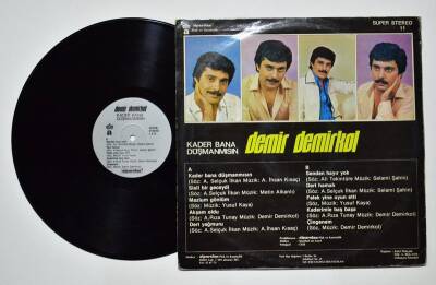 Demir Demirkol - Kader Bana Düşmanmısın LP PLAK PLK1559 - 2